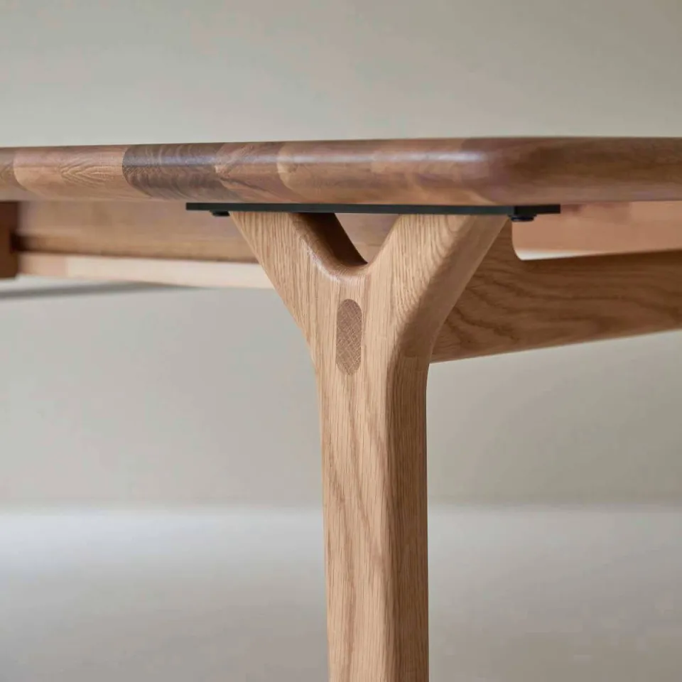 Tikamoon Clara uitschuifbare tuintafel naturel, foto 5
