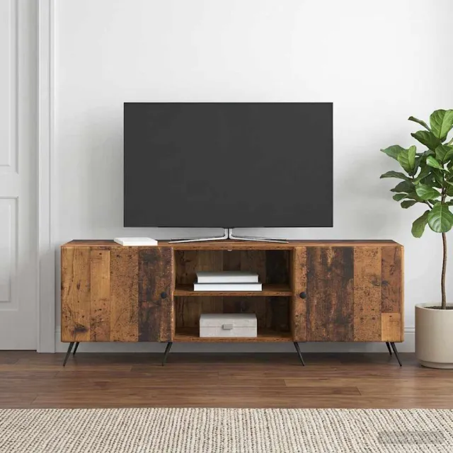 vidaXL TV-kast 150 x 31 x 50 cm Oud hout Bewerkt hout bruin, foto 2