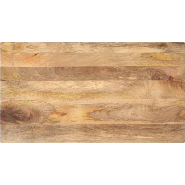 vidaXL Tafelblad rechthoekig 100x50x2,5 cm massief mangohout Bruin