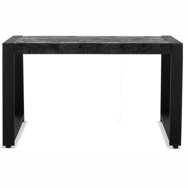 Benoa Bijzettafel Britt Zwart - Mangohout - 80x80 cm