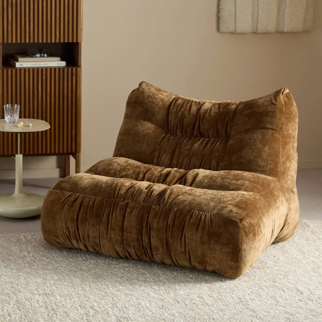 NOUS Living fauteuil Plump bronze, foto 2