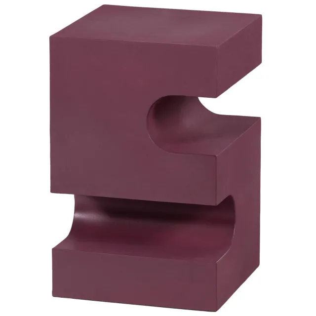 WOOOD Jessa bijzettafel paars purple/brown