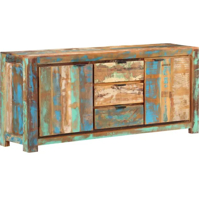 vidaXL Dressoir 175x40x75 cm massief gerecycled hout Bruin