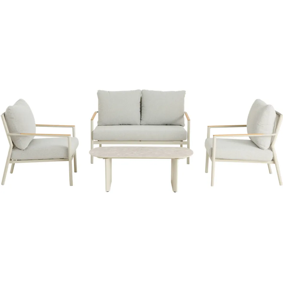 NOUS Garden loungeset Bolonga grijs
