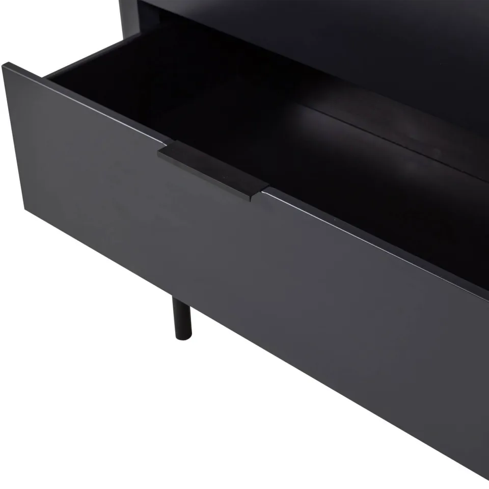 WOOOD Gunnar ladekast matzwart matt black, foto 6