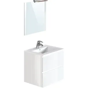 T-bath Badmeubelset Milenio 60cm Glanzend Wit, foto 2