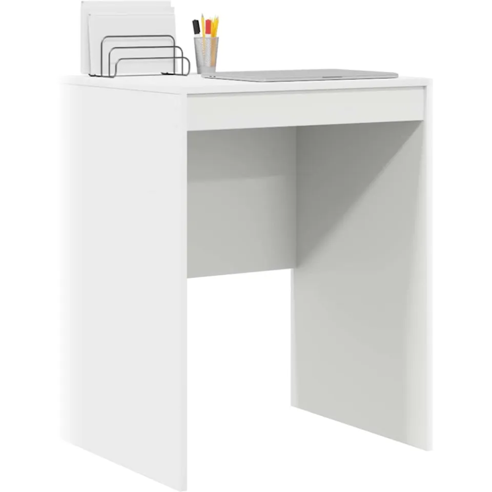 vidaXL Bureau Wit 60 x 50 x 76 cm