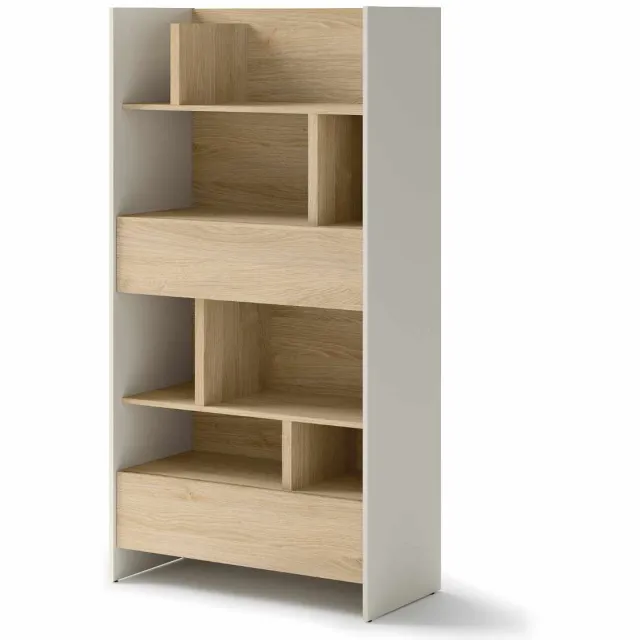 Mobistoxx Boekenkast CONCEPTION PRO 178 cm kasjmier/nagano eik