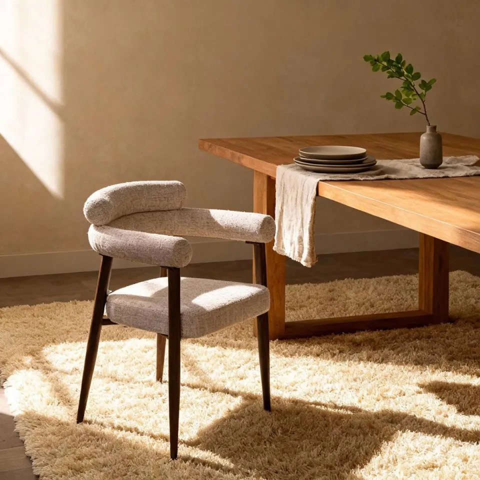 Giga Meubel Lidingö eetkamerstoel beige, foto 5