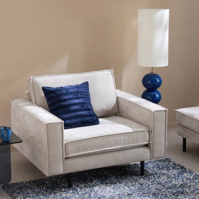 NOUS Living Lexington loveseat beige, foto 2