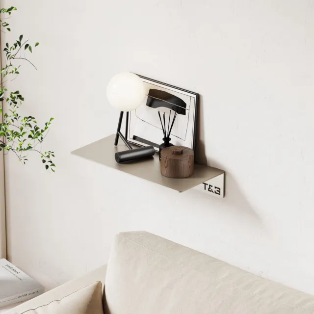 Nortiq T&B Wandplank / Planchet – Mat Beige|Zand|Klei|Greige - 20 cm