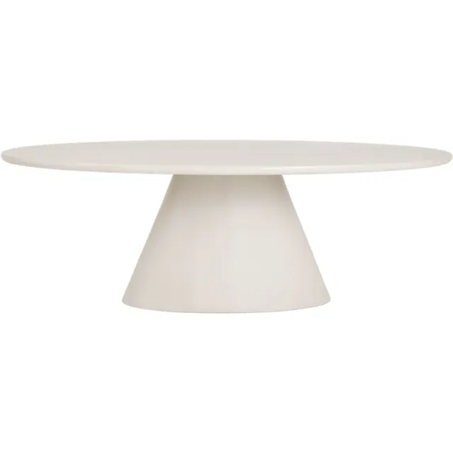 Tower Living Mello eettafel ovaal - 240 cm - wit