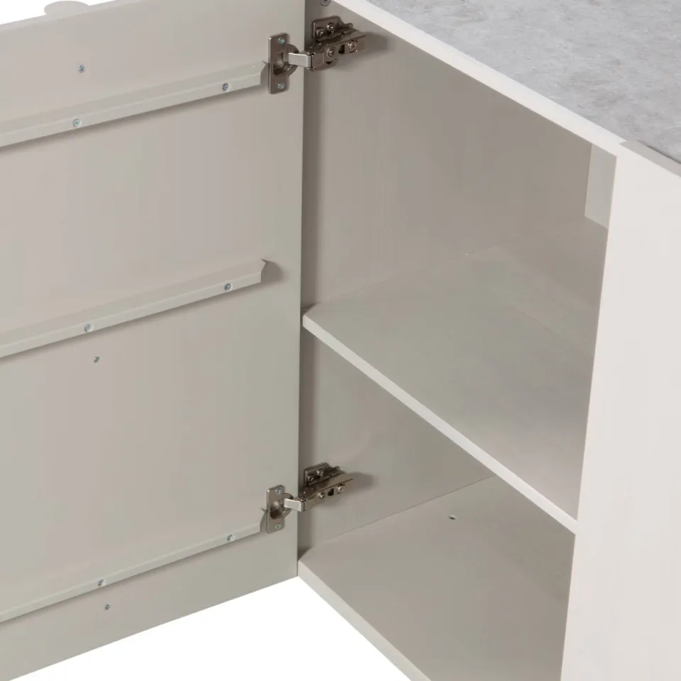 WOOOD Basu dressoir grenen beige, foto 5