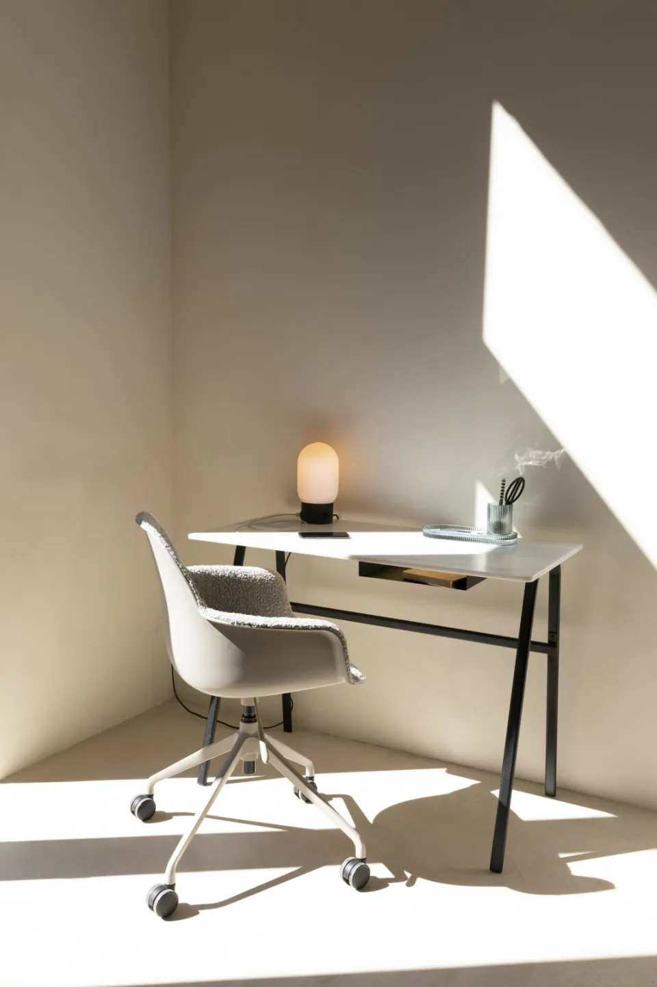 Zuiver Albert Kuip bureaustoel taupe, foto 8