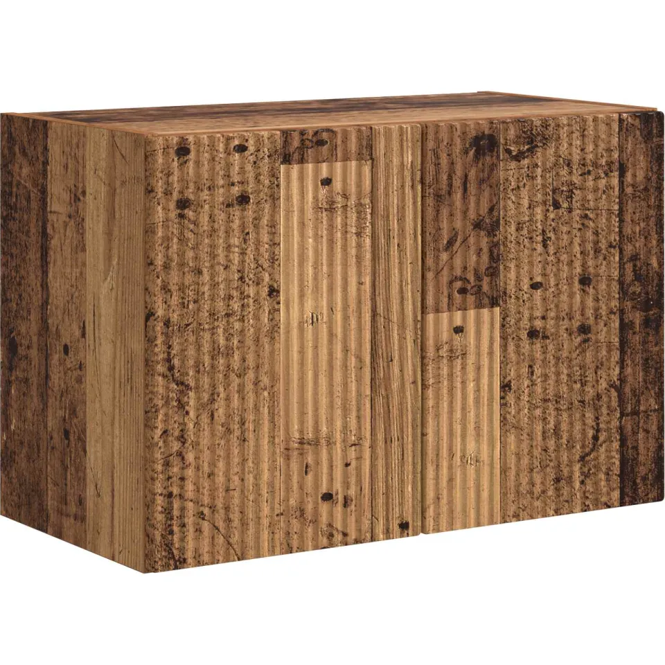 vidaXL TV-wandkast 59,5 x 31 x 40 cm Oud Hout Bewerkt hout bruin, foto 3