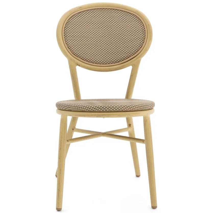 Forza Furniture Forza Monate dining tuinstoel stapelbaar taupe, foto 2