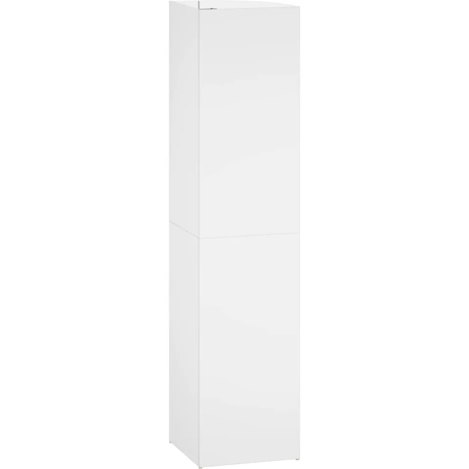 vidaXL Hoekplank 5-laags 41,5 x 41,5 x 178 cm Bewerkt hout Wit, foto 3