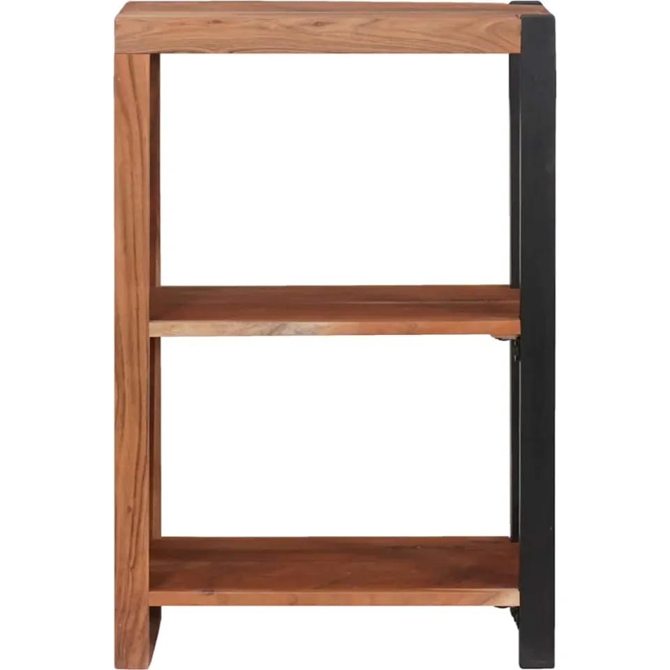vidaXL Boekenkast Bruin 50 x 30 x 75 cm Massief Acaciahout, foto 2