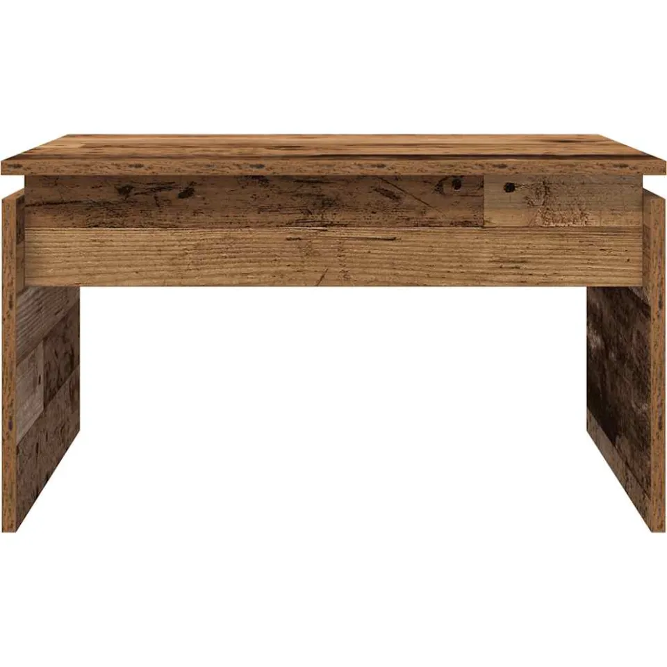 vidaXL Salontafel 68x50x38 cm bewerkt hout oud houtkleurig Bruin