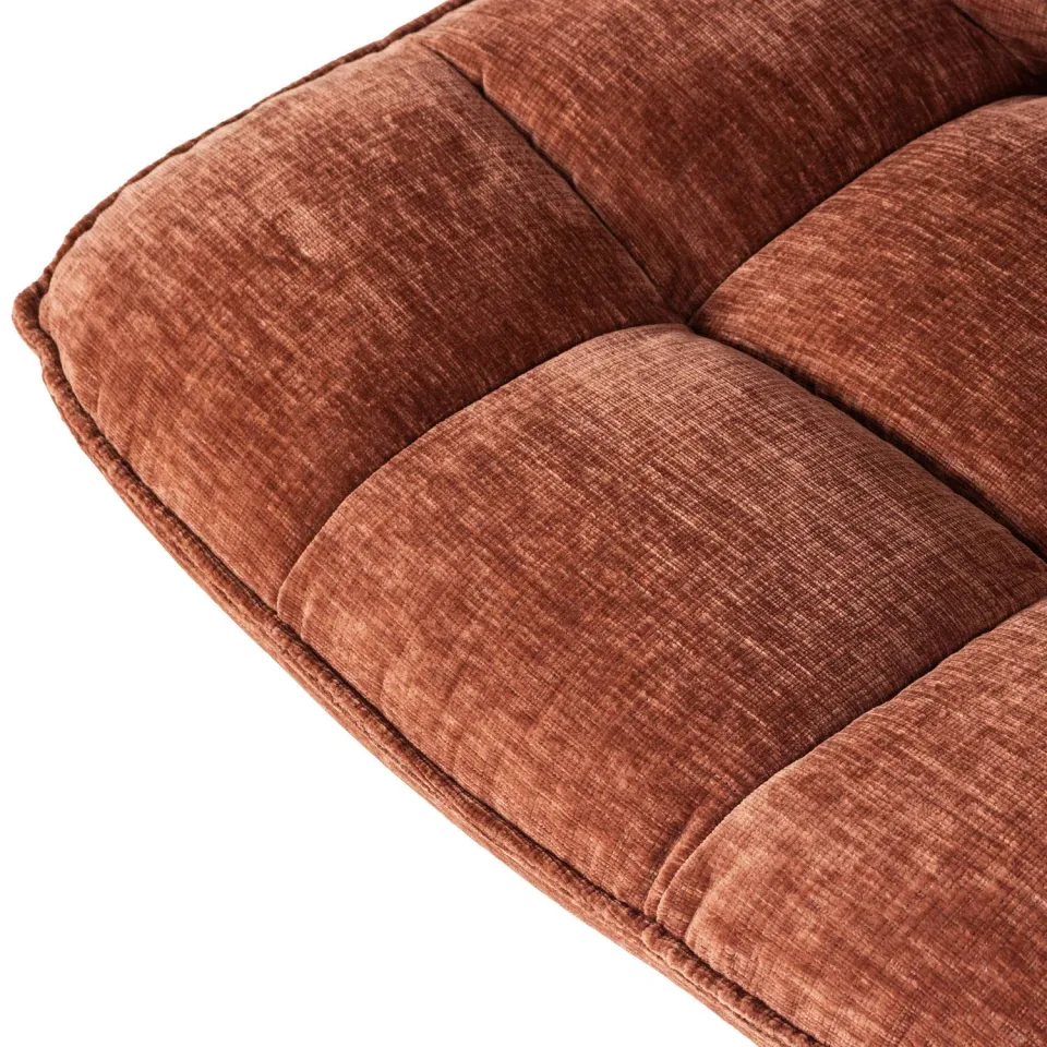 WOOOD Jouke Draaifauteuil - Polyester - Zand - 97x70x85, foto 5