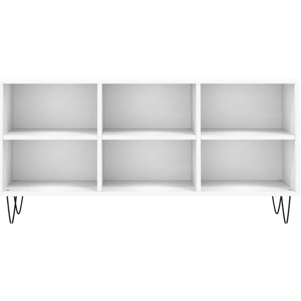 vidaXL Tv-meubel 103,5x30x50 cm bewerkt hout wit