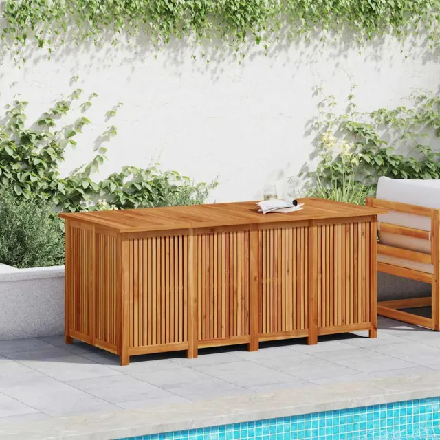vidaXL Tuinbox 200x80x75 cm massief acaciahout bruin