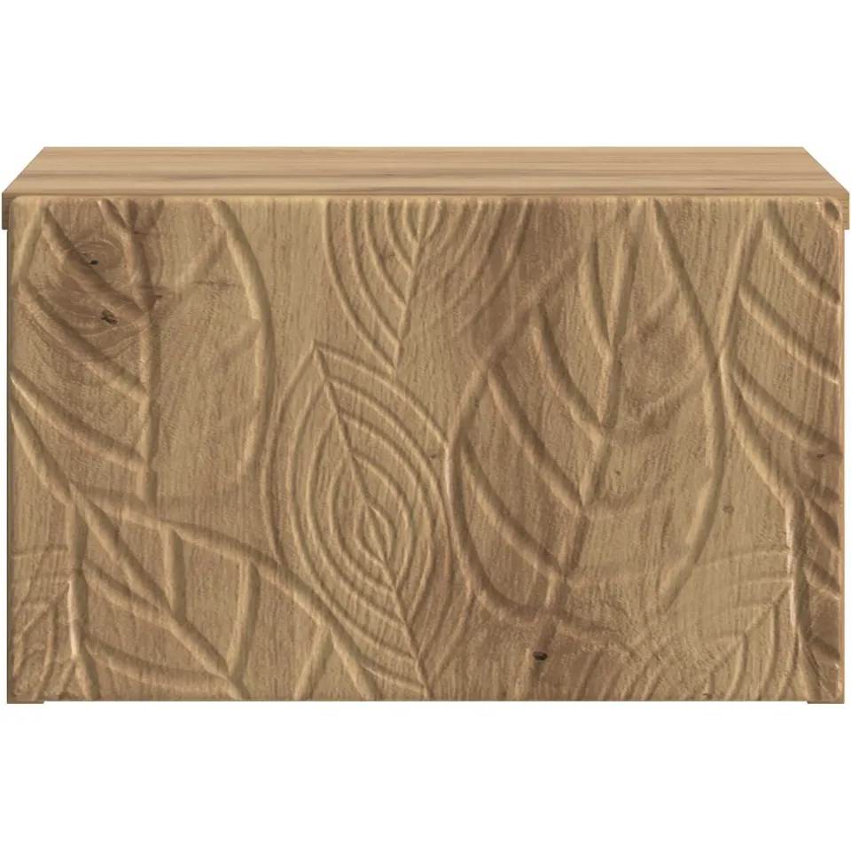 vidaXL Wandbeugel Bedkast Artisanaal eiken 49 x 34,5 x 20 cm, foto 4