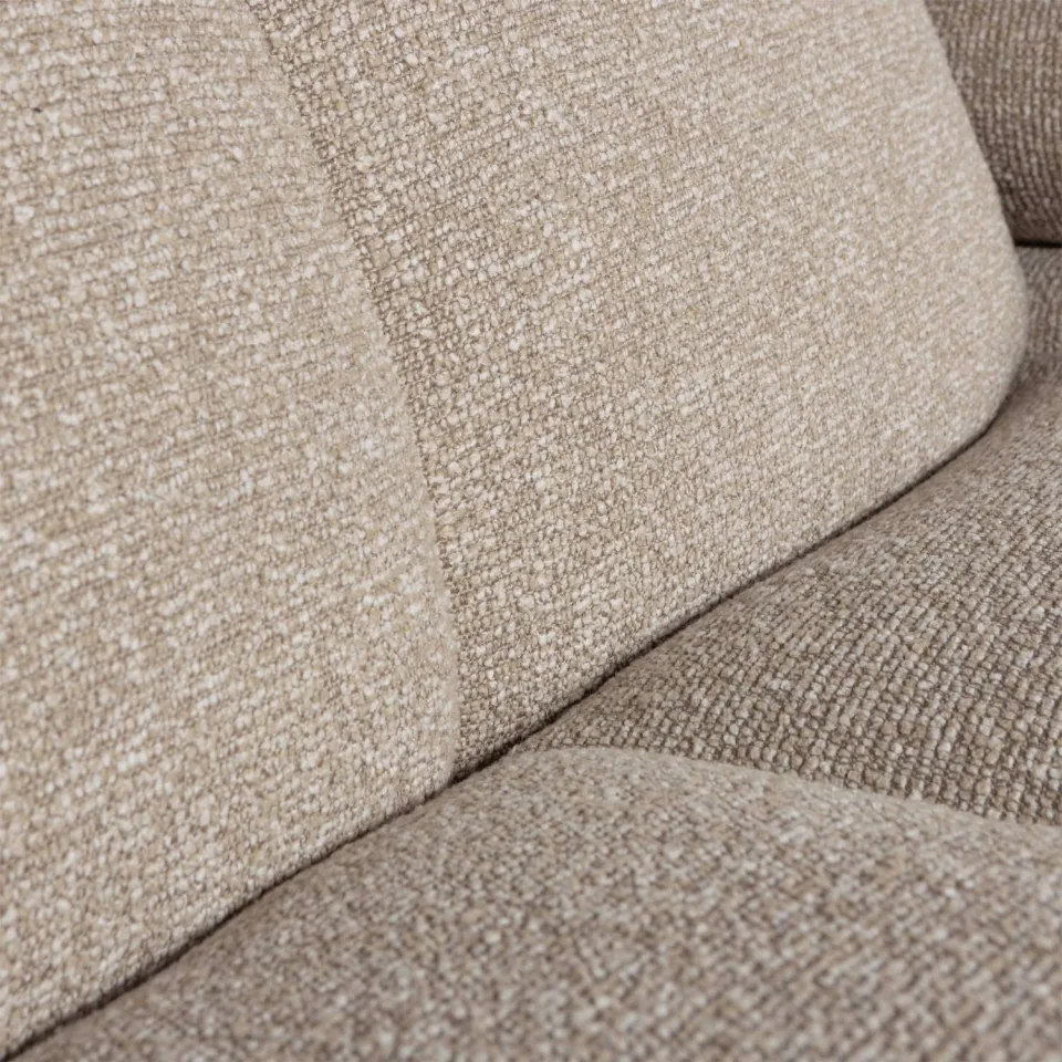 WOOOD Mojo Chaise Longue Bank Links - Bouclé - Beige Melange, foto 5