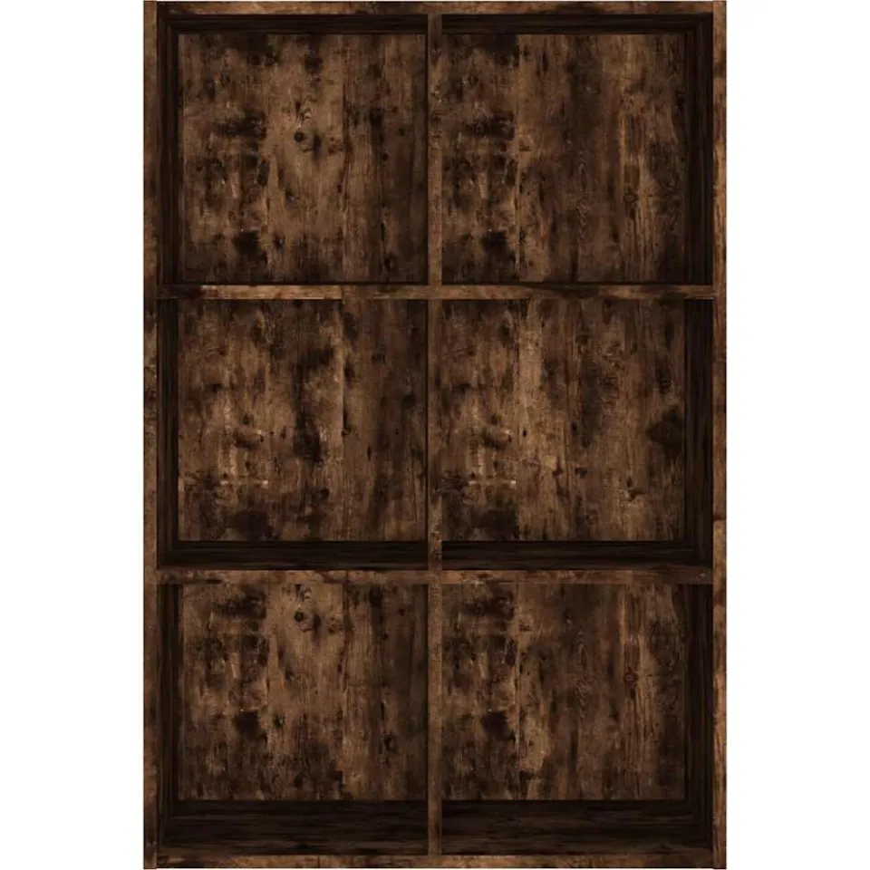 vidaXL Boekenkast/dressoir 66x30x98 cm bewerkt hout gerookt eikenkleur, foto 4