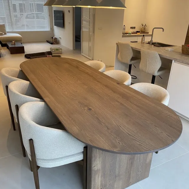 NordXL Eiken tafel Sterre