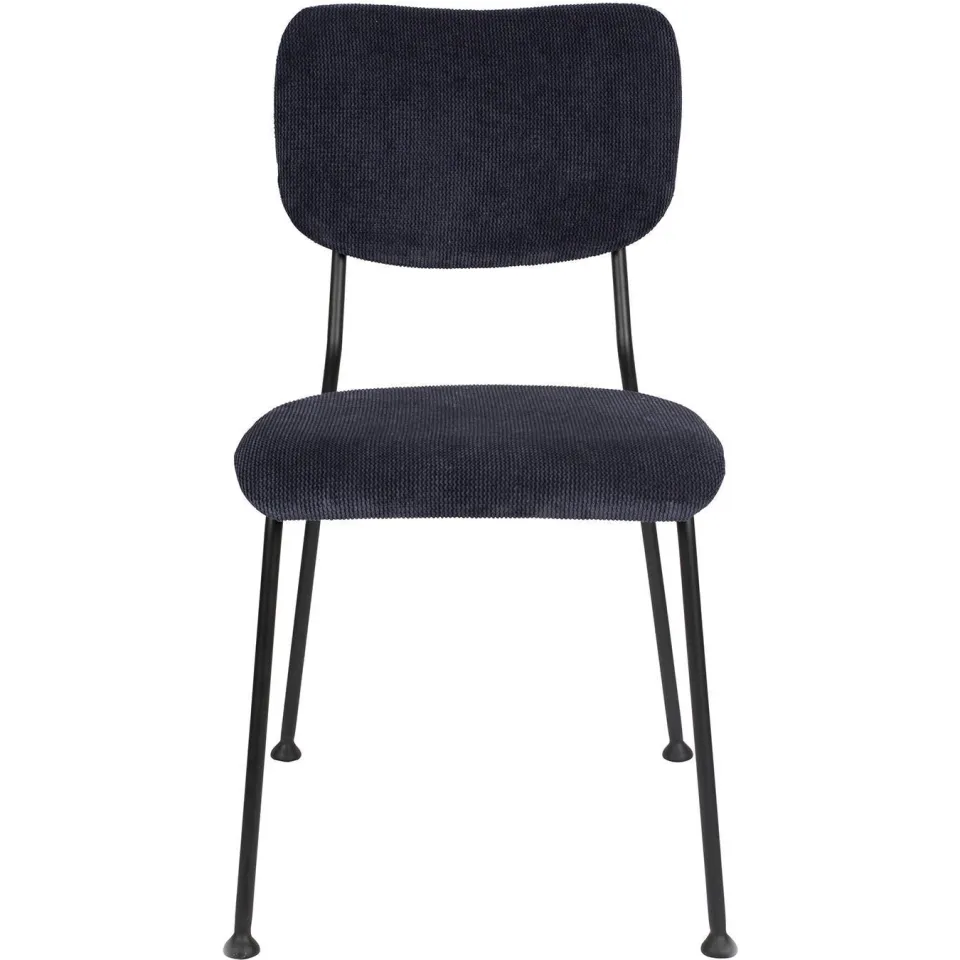 Zuiver Benson eetkamerstoel donkerblauw, foto 2