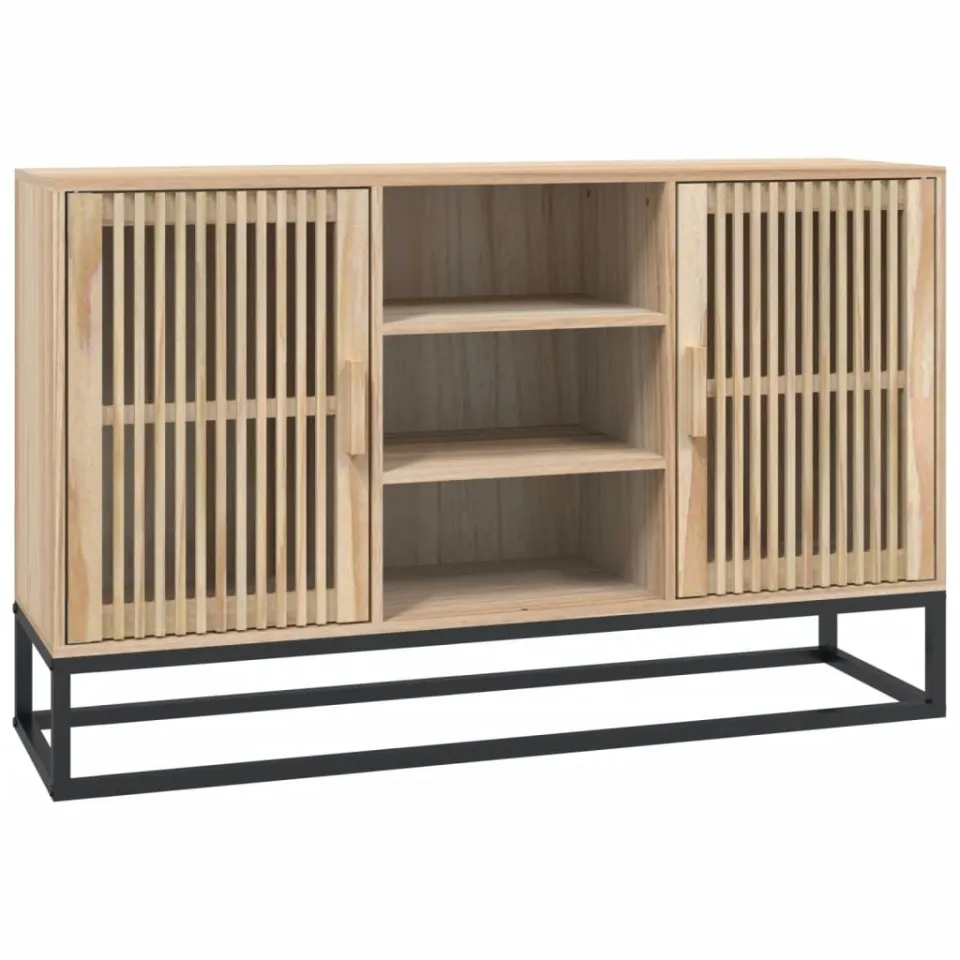 vidaXL Dressoir 105x30x65 cm bewerkt hout Bruin