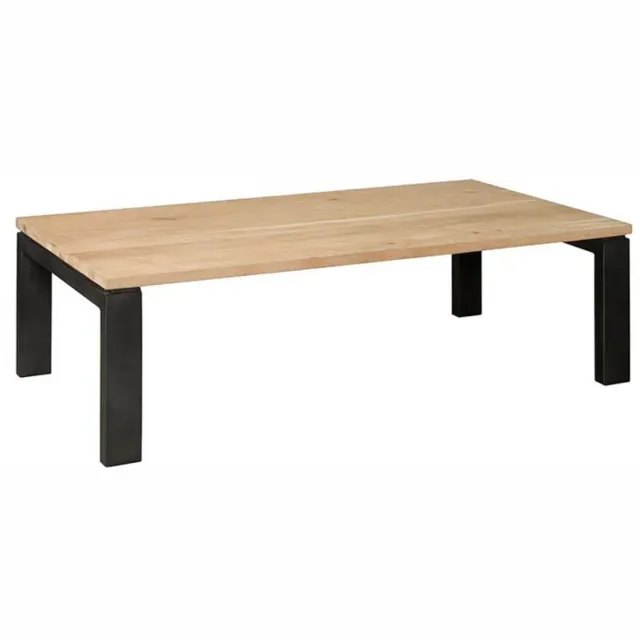 Tower Living Salontafel Lido - Rechthoek Naturel Hout - 130x70x40cm