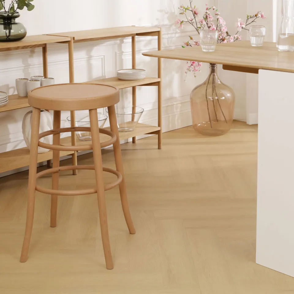 Fameg Lauren houten barkruk naturel - 75 cm, foto 2