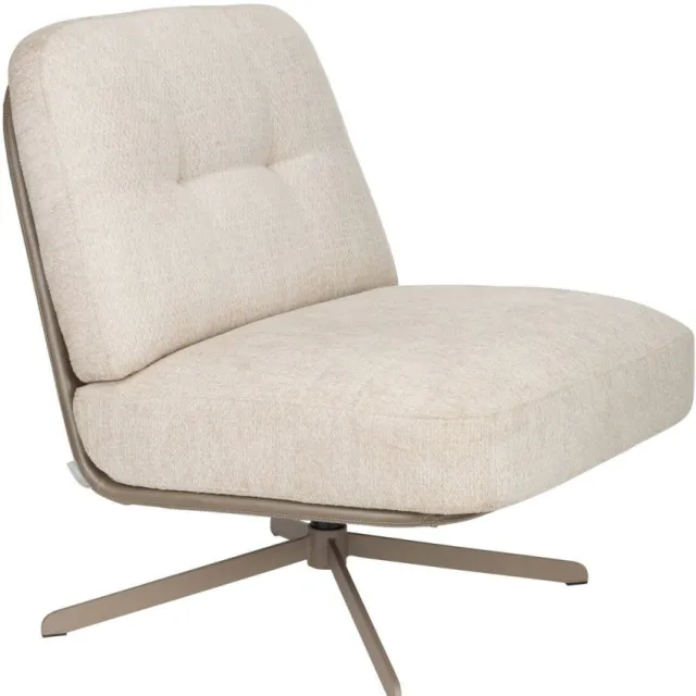 Zuiver loungestoel Benjamin Naturel