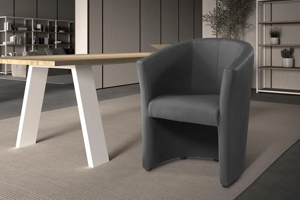 fauteuil Steven grijs, foto 2