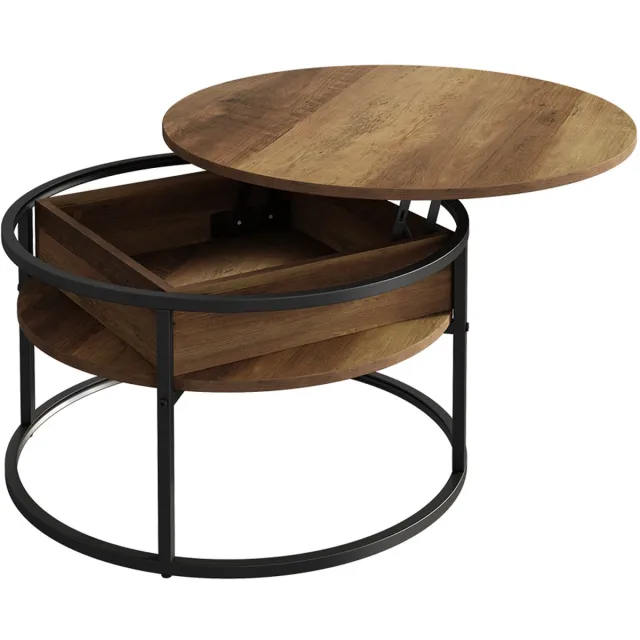 Vicco Marlo Salontafel – 77 x 77 cm Hout
