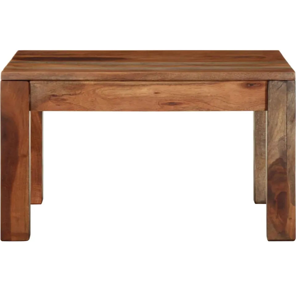 vidaXL Salontafel 60x60x35 cm massief acaciahout Bruin