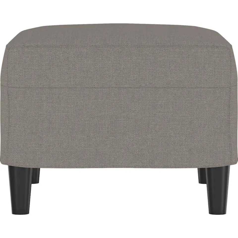 vidaXL Voetenbank 60x50x41 cm stof taupe, foto 3