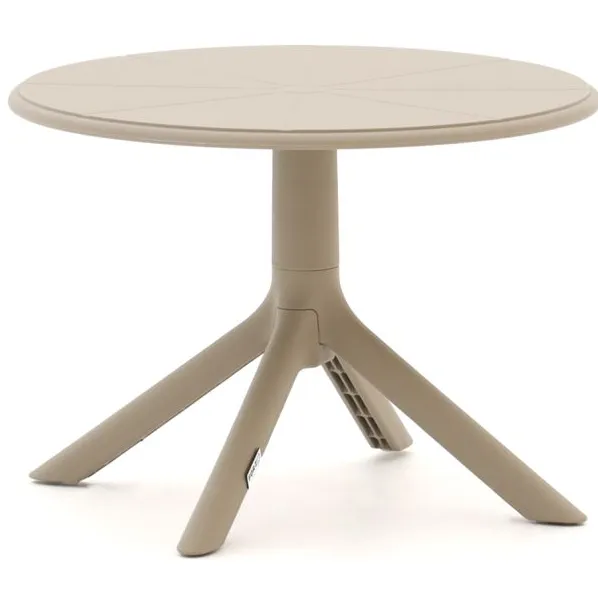 Forza Furniture Forza Rieti lounge tuintafel ø60cm (h:43,5cm) Taupe