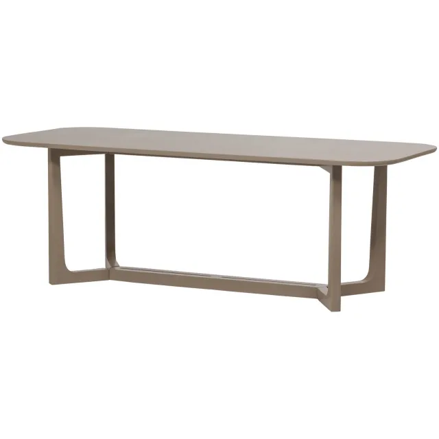 WOOOD Ferion Eettafel - Mango Hout - Mud - 76x240x90