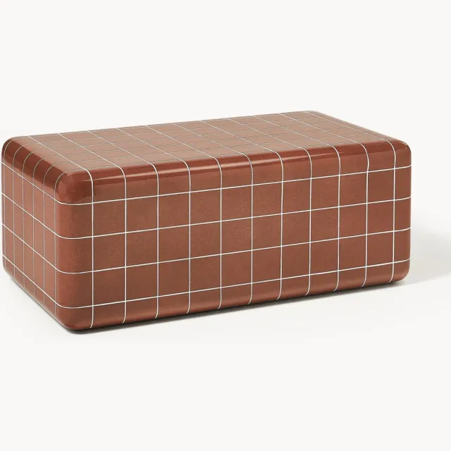 Westwing Collection In- & outdoor salontafel Doug Terracotta