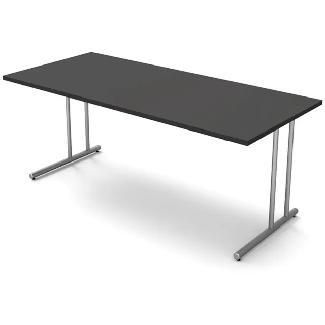 Kerkmann Bureau Profi antraciet 180cm zwart, antraciet