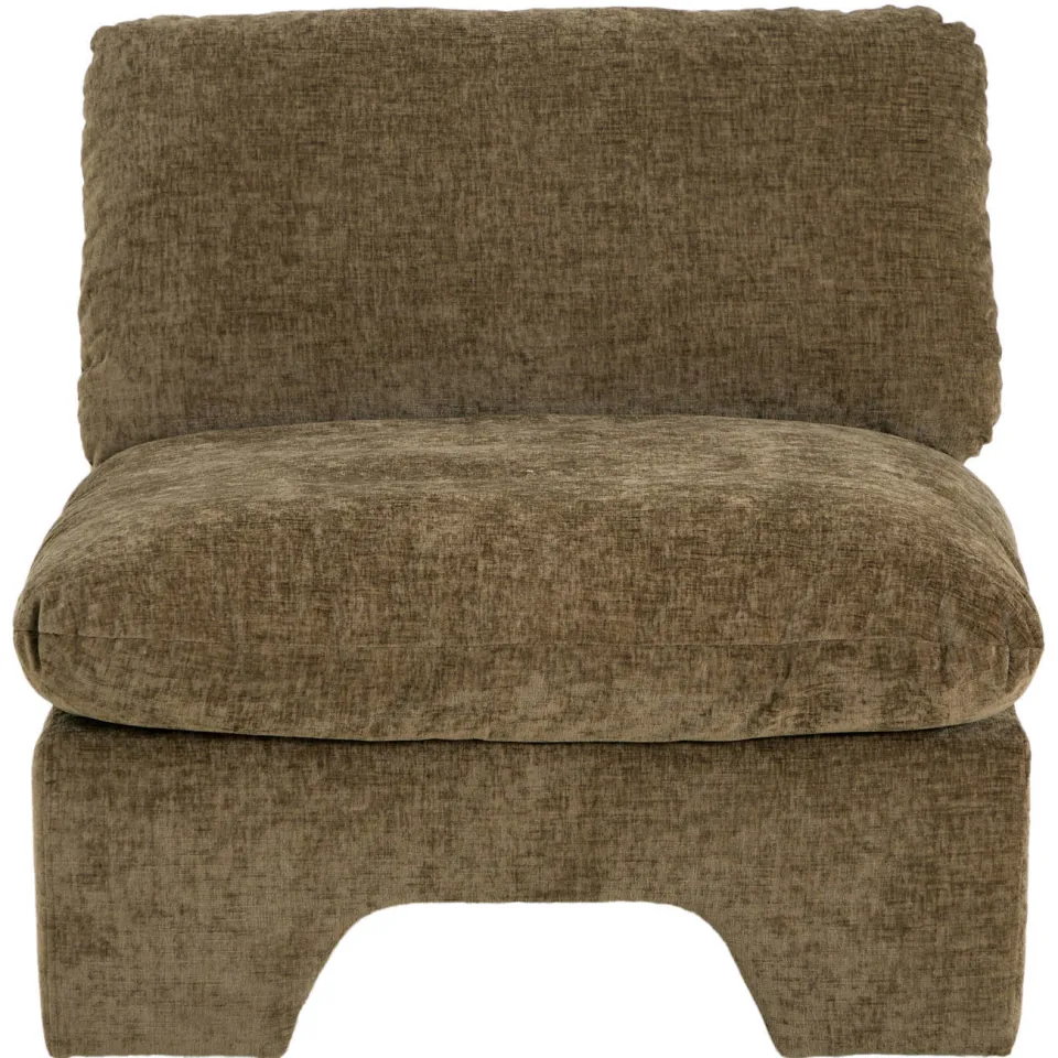 NOUS Living fauteuil Winston groen, foto 3