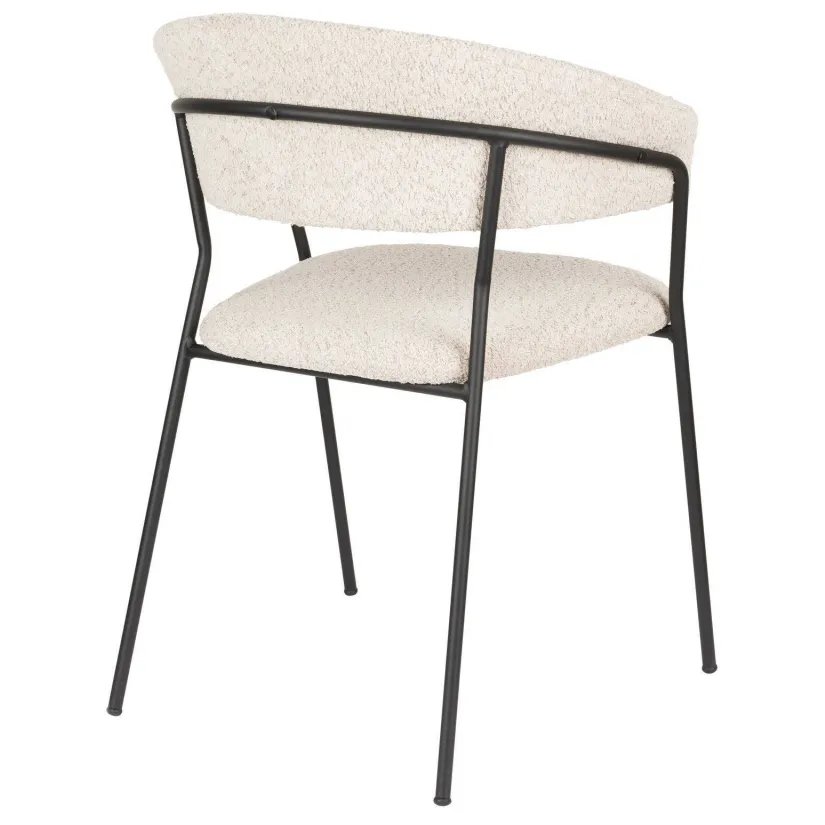 Housecraft Living Zeri eetkamerstoel off-white, foto 6