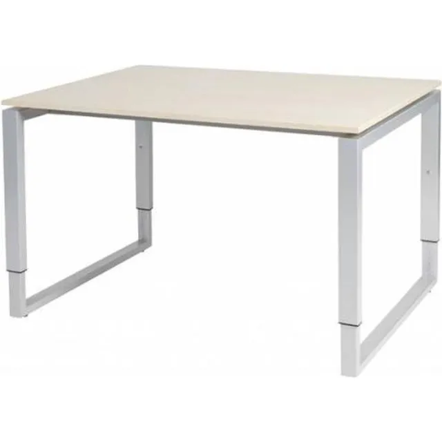 Schaffenburg Verstelbaar Bureau - Plus 120x90 robson - alu frame Aluminium (RAL9006)/Robson Eiken