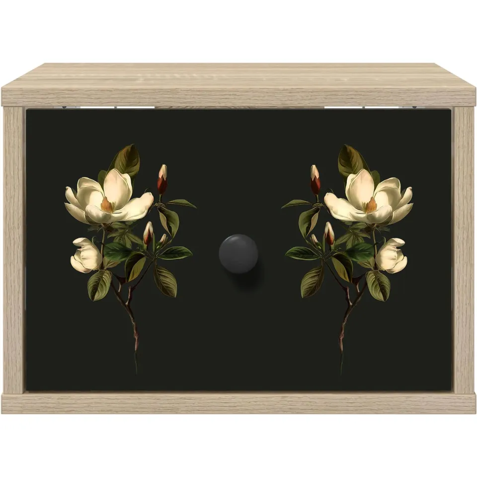 vidaXL Wandkastje BREMEN Sonoma Eiken 36 x 33 x 25 cm Bewerkt hout, foto 4