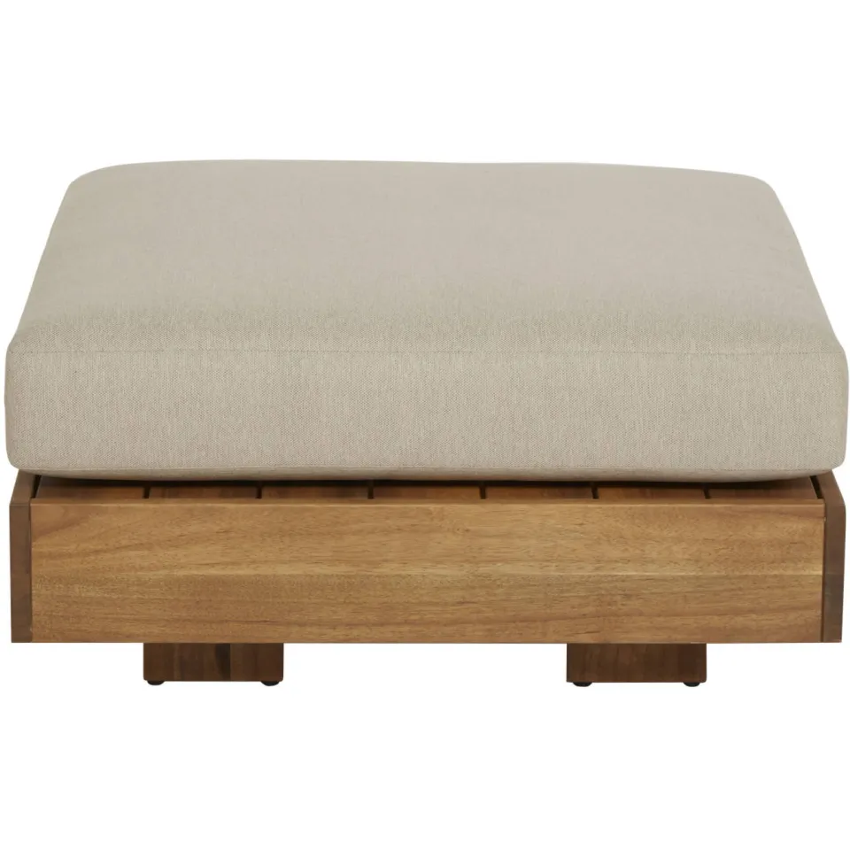 NOUS Garden hocker Belmonte deluxe (80x80 cm) naturel/ zand, foto 3