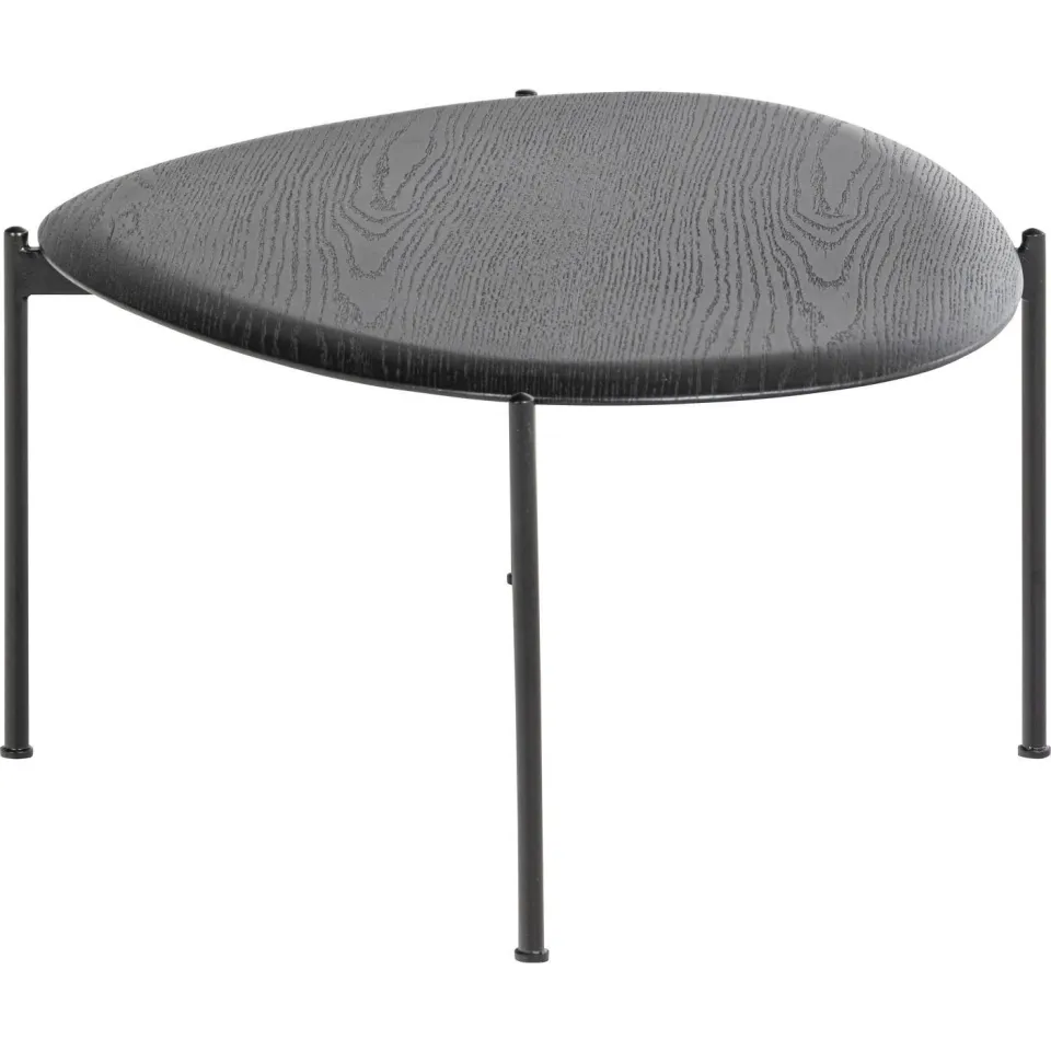 WOOOD Kota Salontafel - MDF/Fineer - Zwart - 36x92x68, foto 2