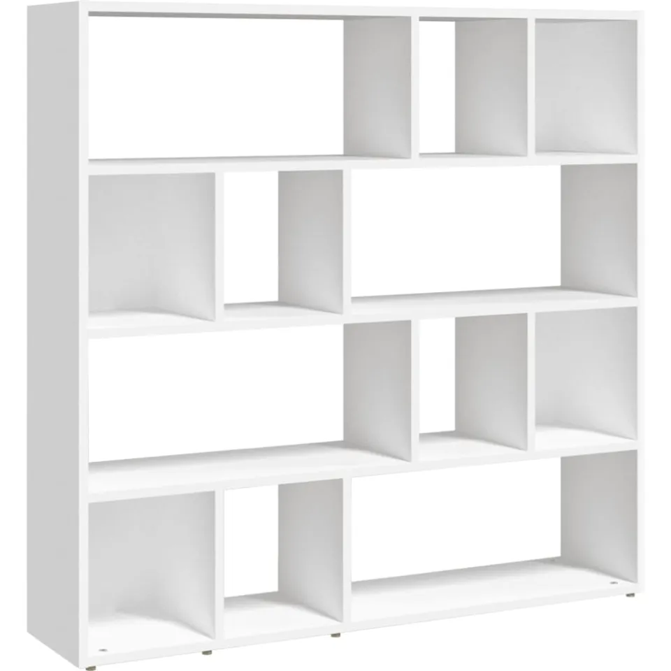 vidaXL Boekenkast/kamerscherm 105x24x102 cm wit